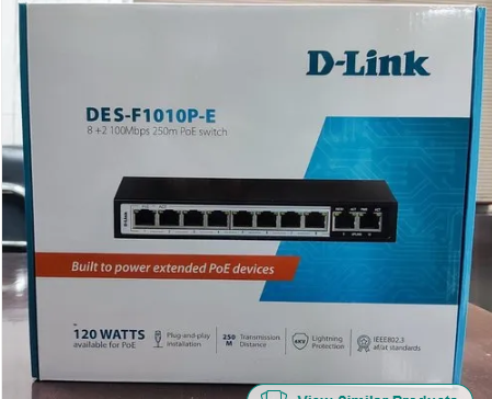 D-LINK SWITCH 10 PORT DES1010P-E