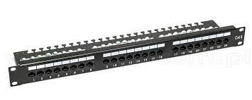 CAT6 24 PORT PATCH PANEL